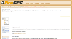 Desktop Screenshot of cs.getfiregpg.org