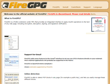 Tablet Screenshot of de.getfiregpg.org