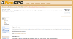 Desktop Screenshot of fa.getfiregpg.org