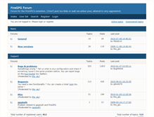 Tablet Screenshot of forum.getfiregpg.org