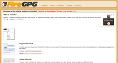 Desktop Screenshot of hu.getfiregpg.org